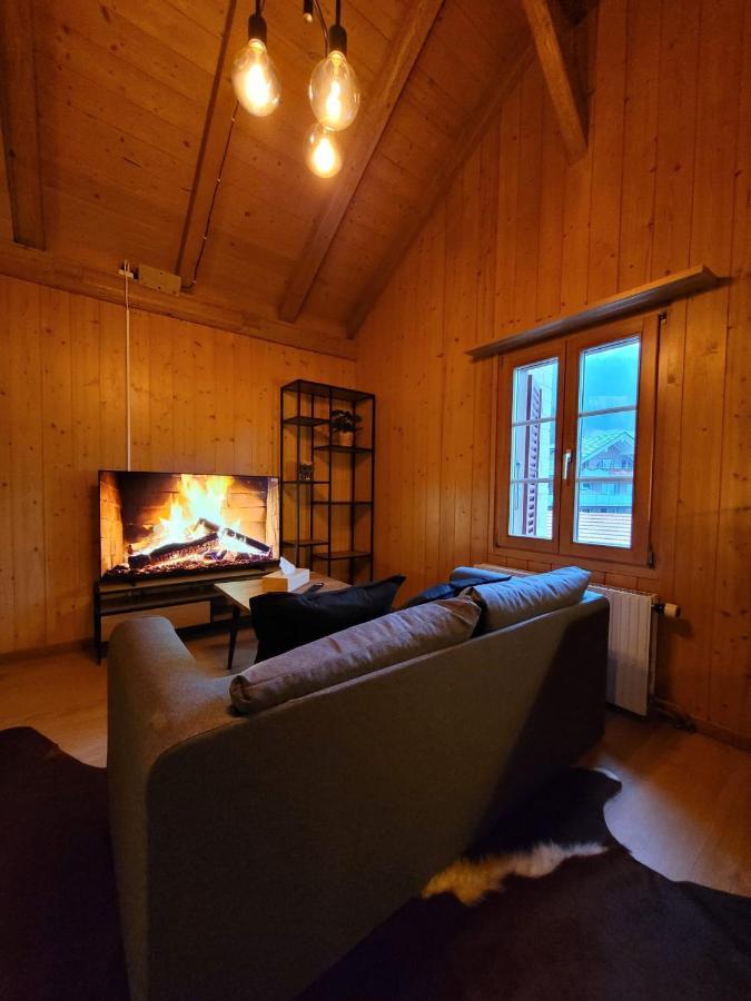 Forest View Apartment In Leissigen By Interlaken With No Kitchen Zewnętrze zdjęcie